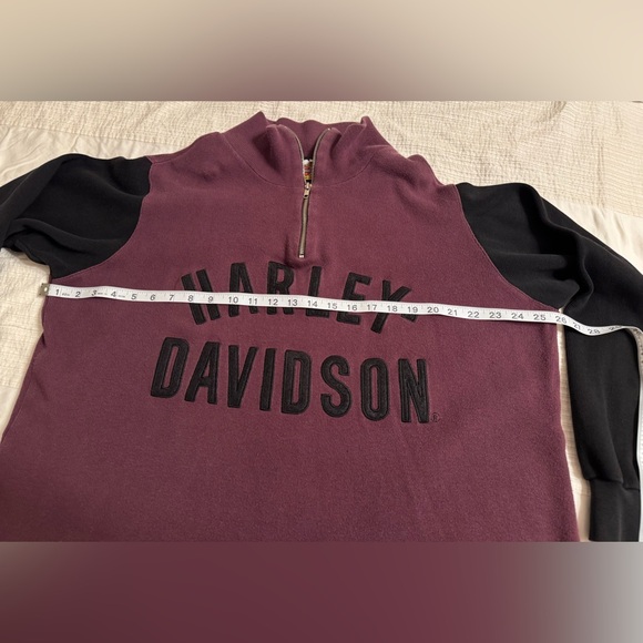Harley-Davidson Purple and Black Women's Sweater - Picture 5 of 6